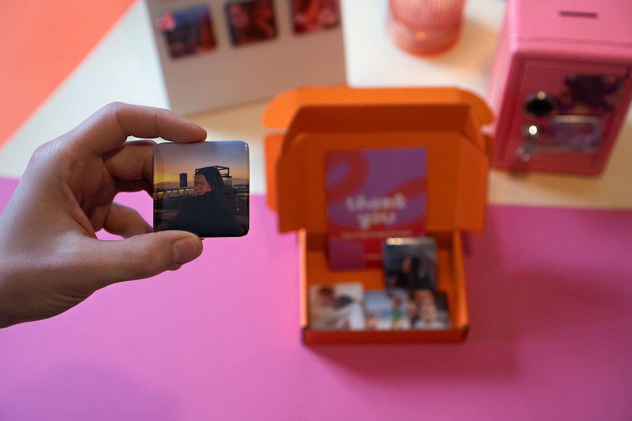 Magnets photo personnalisés Pixii